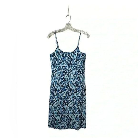 NWOT, Joe Fresh, Night Cami With Built-In Bra, Medium, Blue & White π - Picture 2 of 7